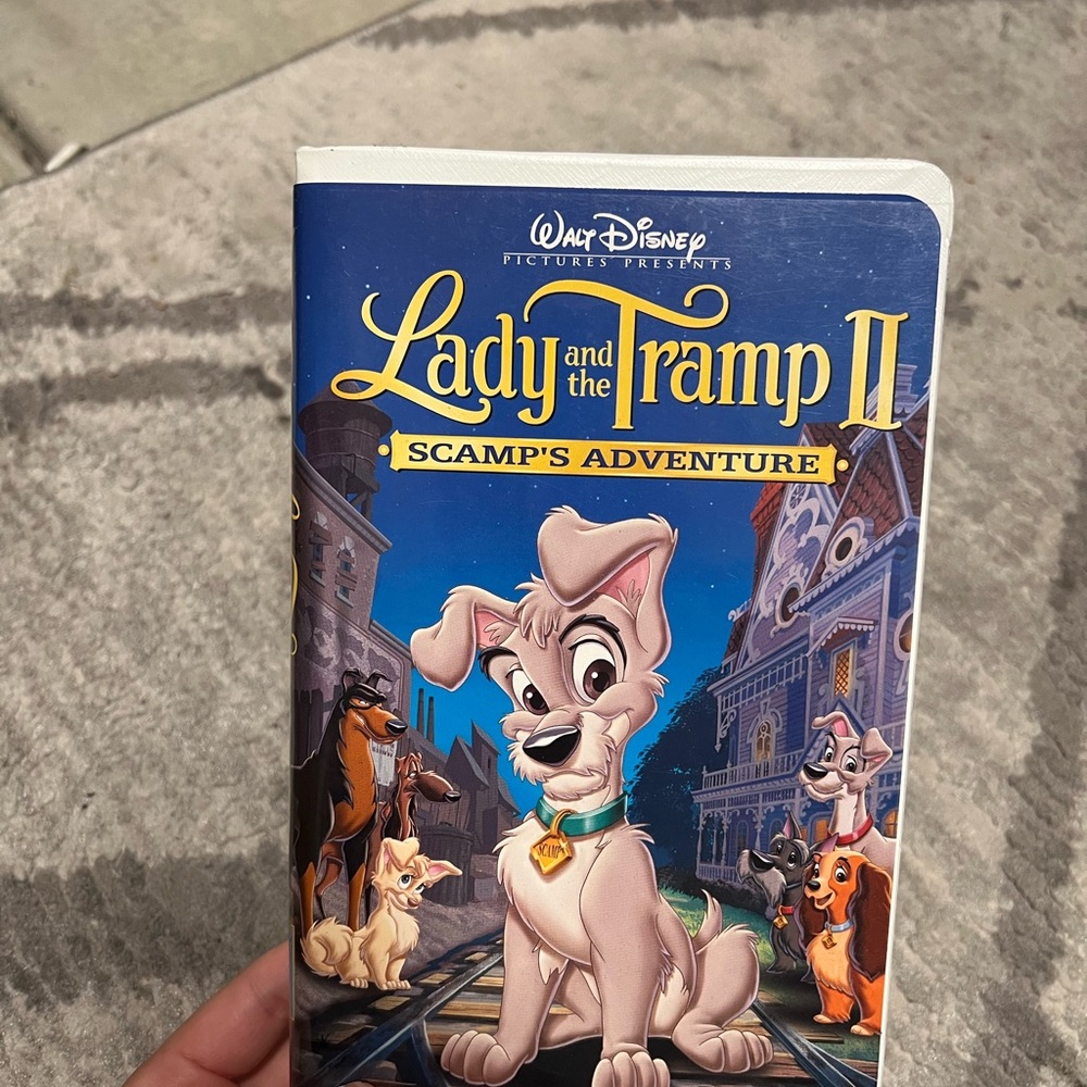Lady and the Tramp II VHS tape